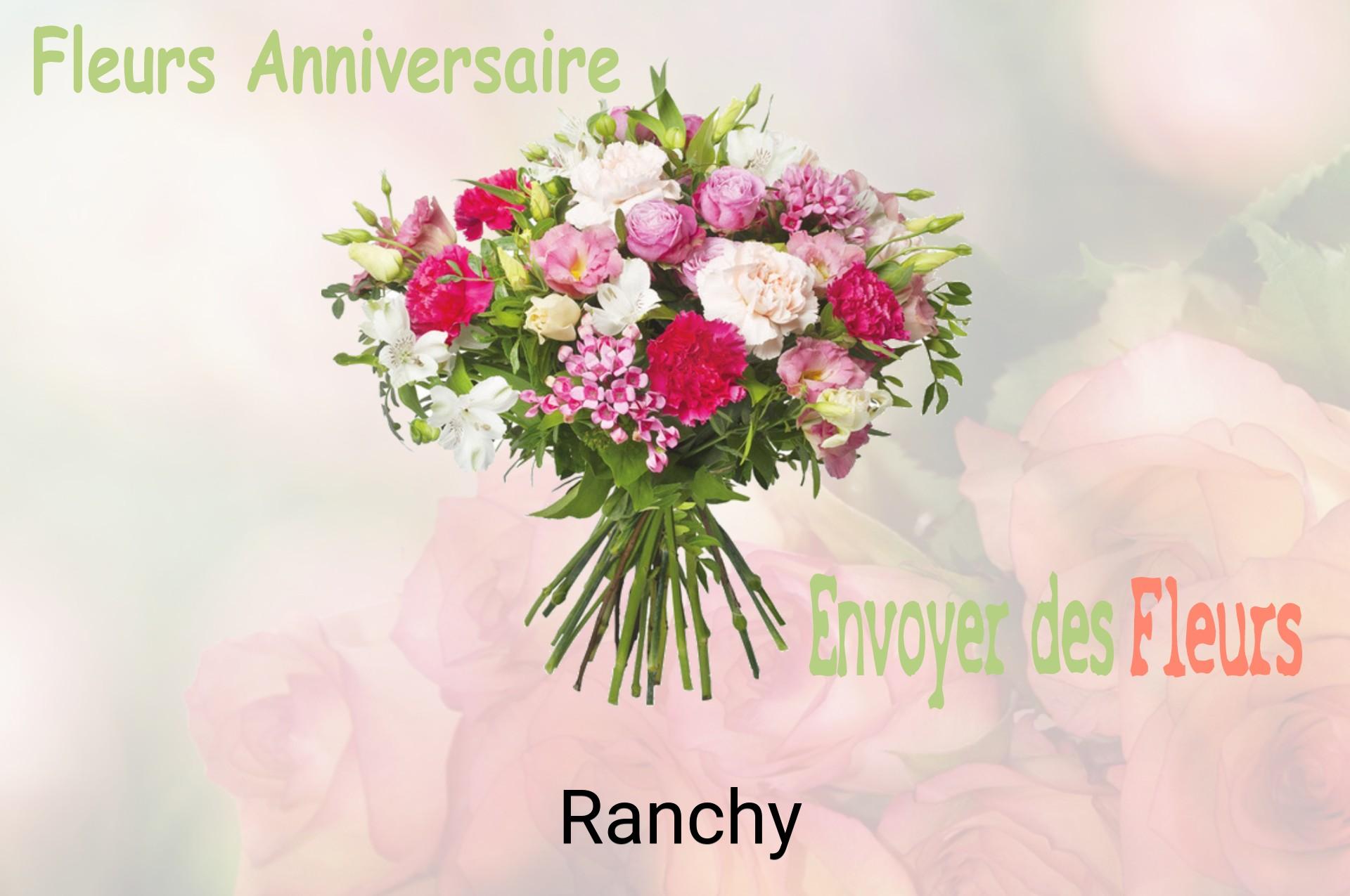 Bouquet de fleurs d’anniversaire livré à Ranchy